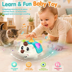 Juguetes para bebés y niños pequeños erizo, juguetes en movimiento con