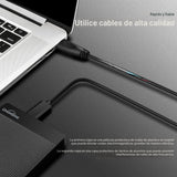 UnionSine - Disco duro externo portátil ultradelgado de 1 TB, HDD,...