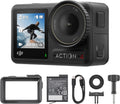 DJI Osmo Action 4 Essential Combo, cámara de acción impermeable para