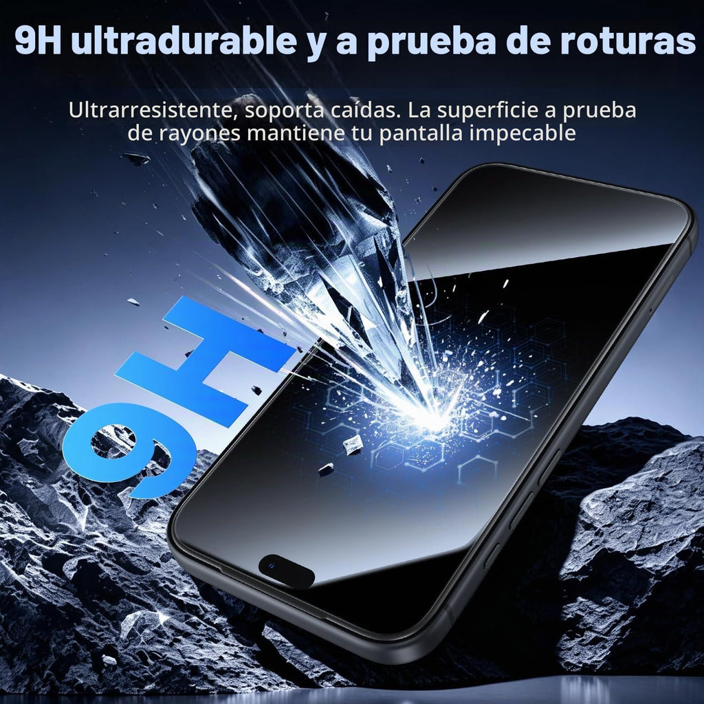 Protector de pantalla de privacidad de 360° para iPhone 18 Pro Max