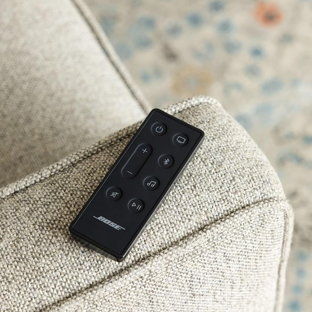 Bose Smart Dolby Atmos Soundbar, Barra de Sonido Todo en Uno para TV, Modo de Diálogo IA, Control por Voz y Alexa Integrado, Compatible con Bluetooth/AirPlay/Spotify Connect/Chromecast, Negro