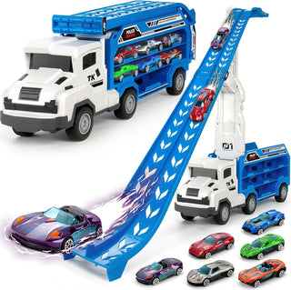 Juguetes infantiles para niños de 3, 4, 5, 6, 7, 8 años, camión tra...