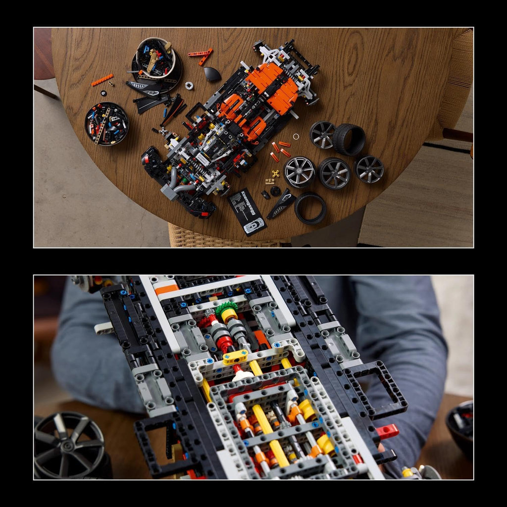 LEGO Technic 42232 Koenigsegg Sadair's Spear Mega Car, juguete