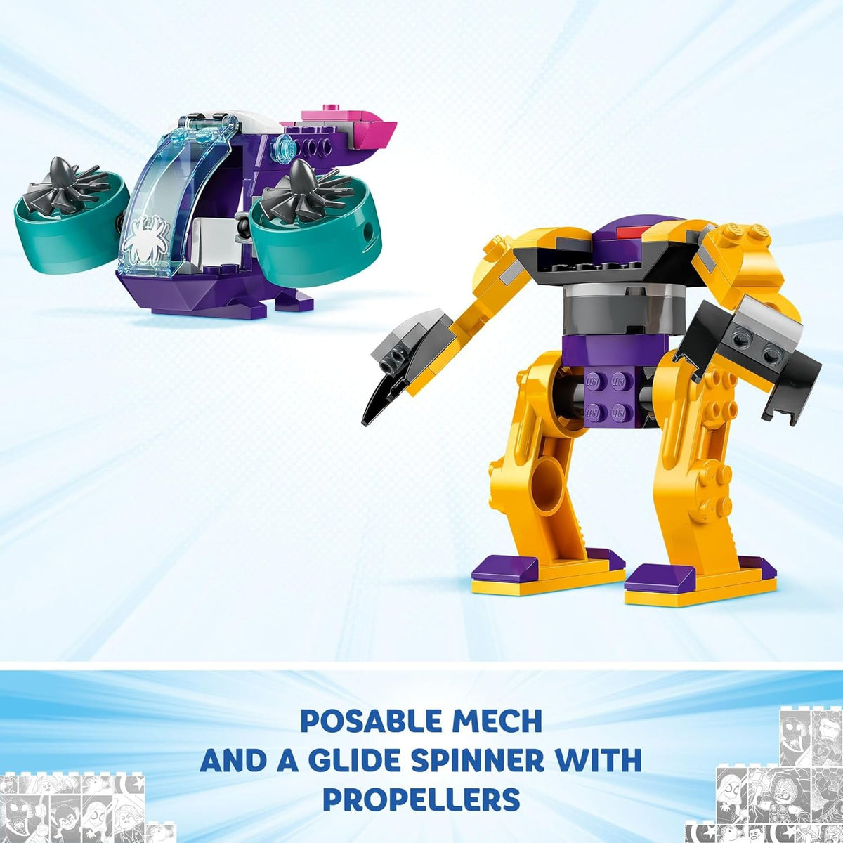 LEGO Marvel Team Spidey Web Spinner Headquarters juguete