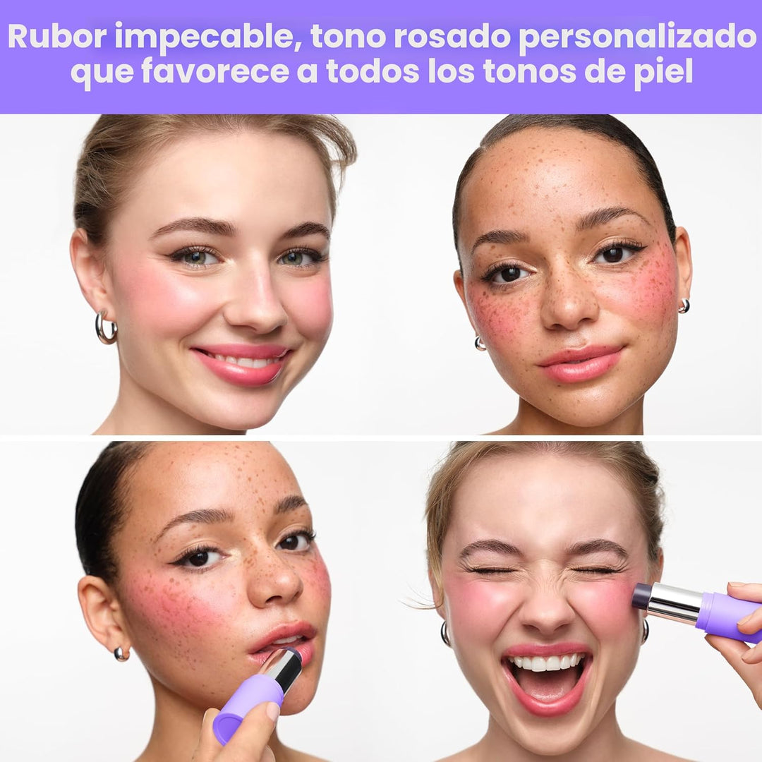 Wonderskin Colorete en barra pH-Activado - pHlush Barra multiusos,...