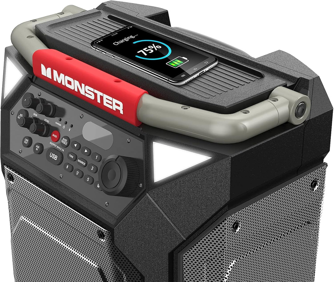 Monster Rockin' Roller 270 - Altavoz Bluetooth portátil para in...