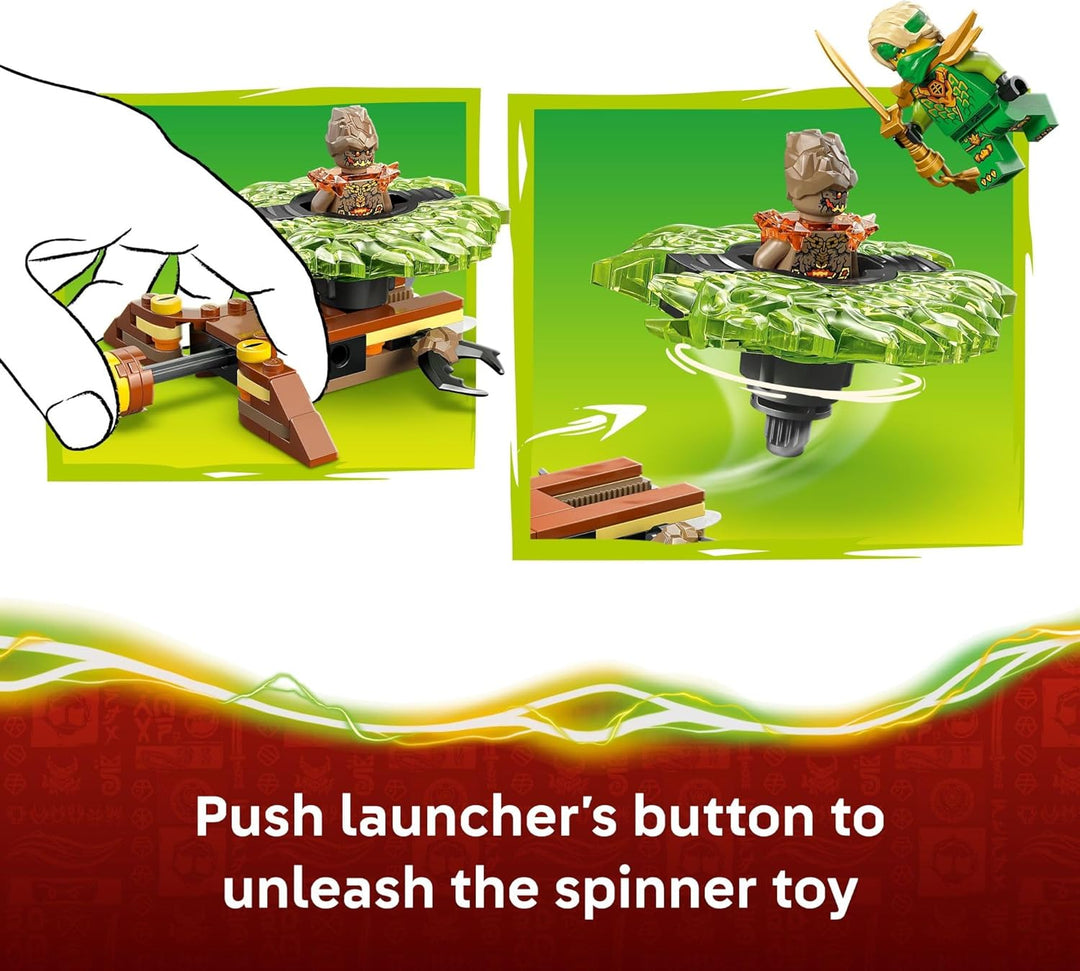 LEGO NINJAGO Loyd vs Earth Monster Spinner Juguete de