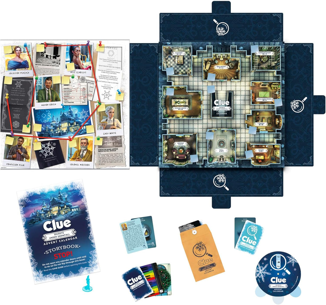 Calendario de Adviento Clue Secretos bajo la nevada 24