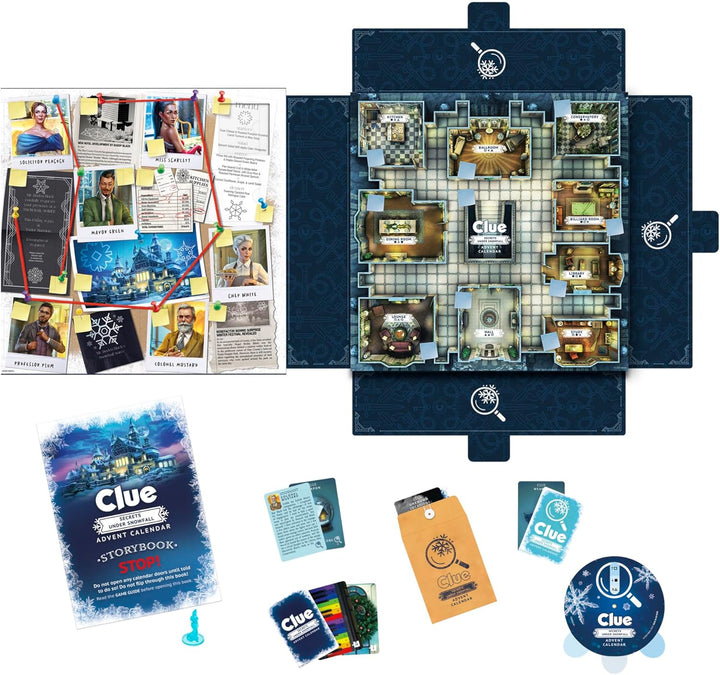 Calendario de Adviento Clue Secretos bajo la nevada 24