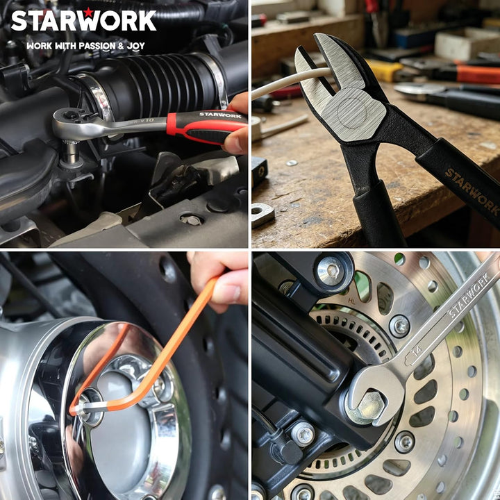 STARWORK TRUE MECHANIC™ Juego de herramientas mecánicas de 314 piez...