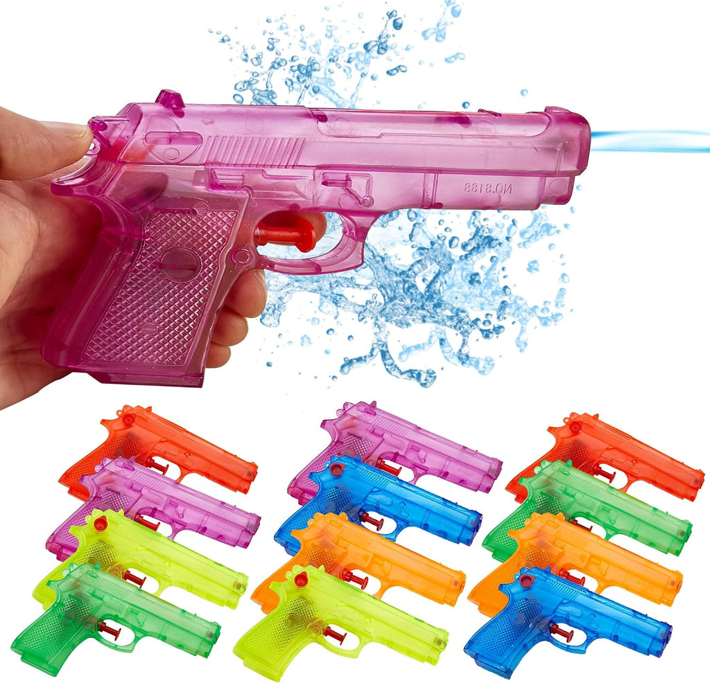 Pistolas de agua a granel, mini lanzadores de chorro para piscina y fiesta