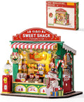 Rolife - Kit de casa en miniatura de bricolaje para tienda de dulces navideños