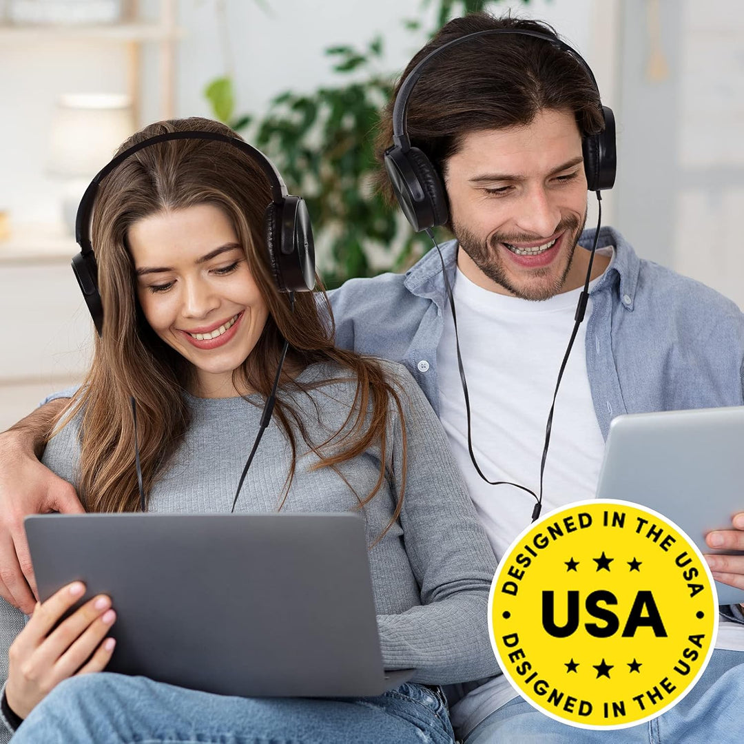 Sonitum Juego de auriculares y micrófono de alta calidad para el au...