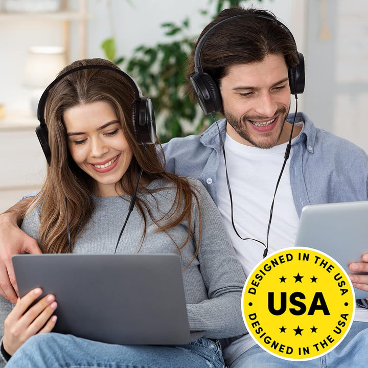 Sonitum Juego de auriculares y micrófono de alta calidad para el au...
