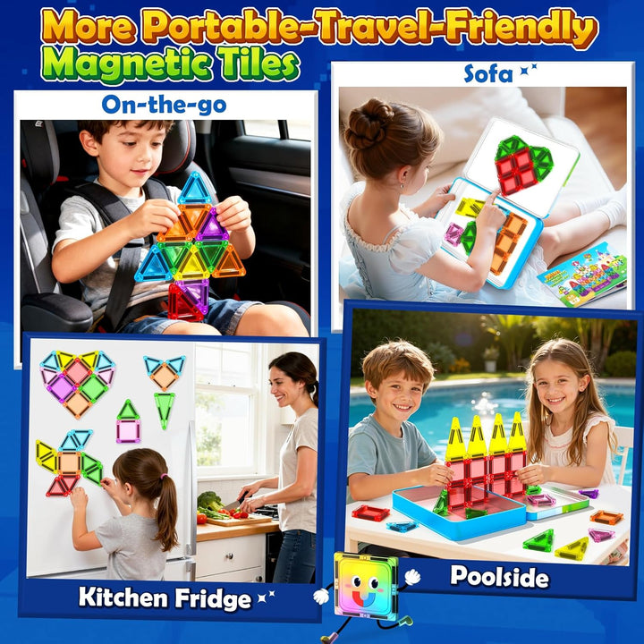 Soyee Relleno de cesta de Pascua para niños pequeños, mini azulejos...
