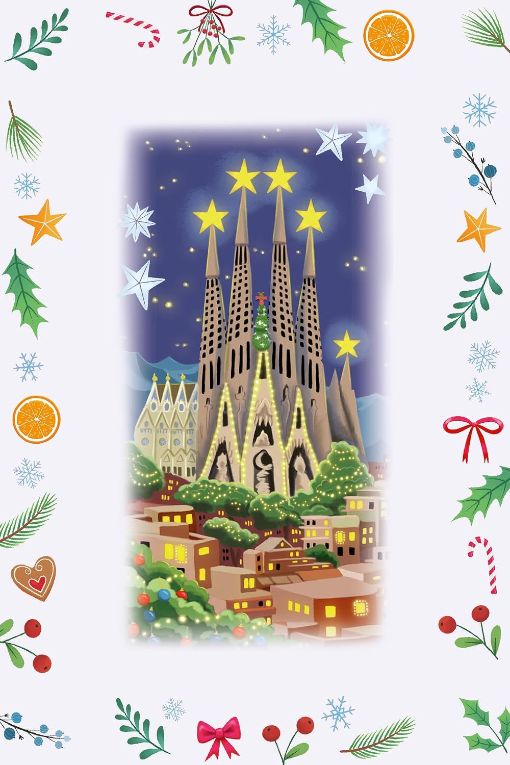 Ravensburger - Calendario de Adviento de rompecabezas navideño - 24 mini rompecabezas con más de 1000 piezas - Escenas únicas de invierno para sorpresas diarias de Navidad - Calidad premium - A partir