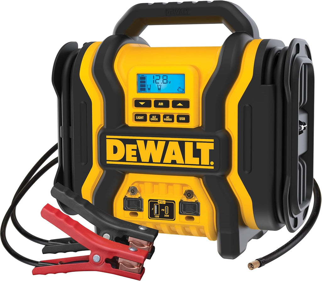 DEWALT DXAEPS14 Arrancador de salto de pico de 2000 amperios con inflador