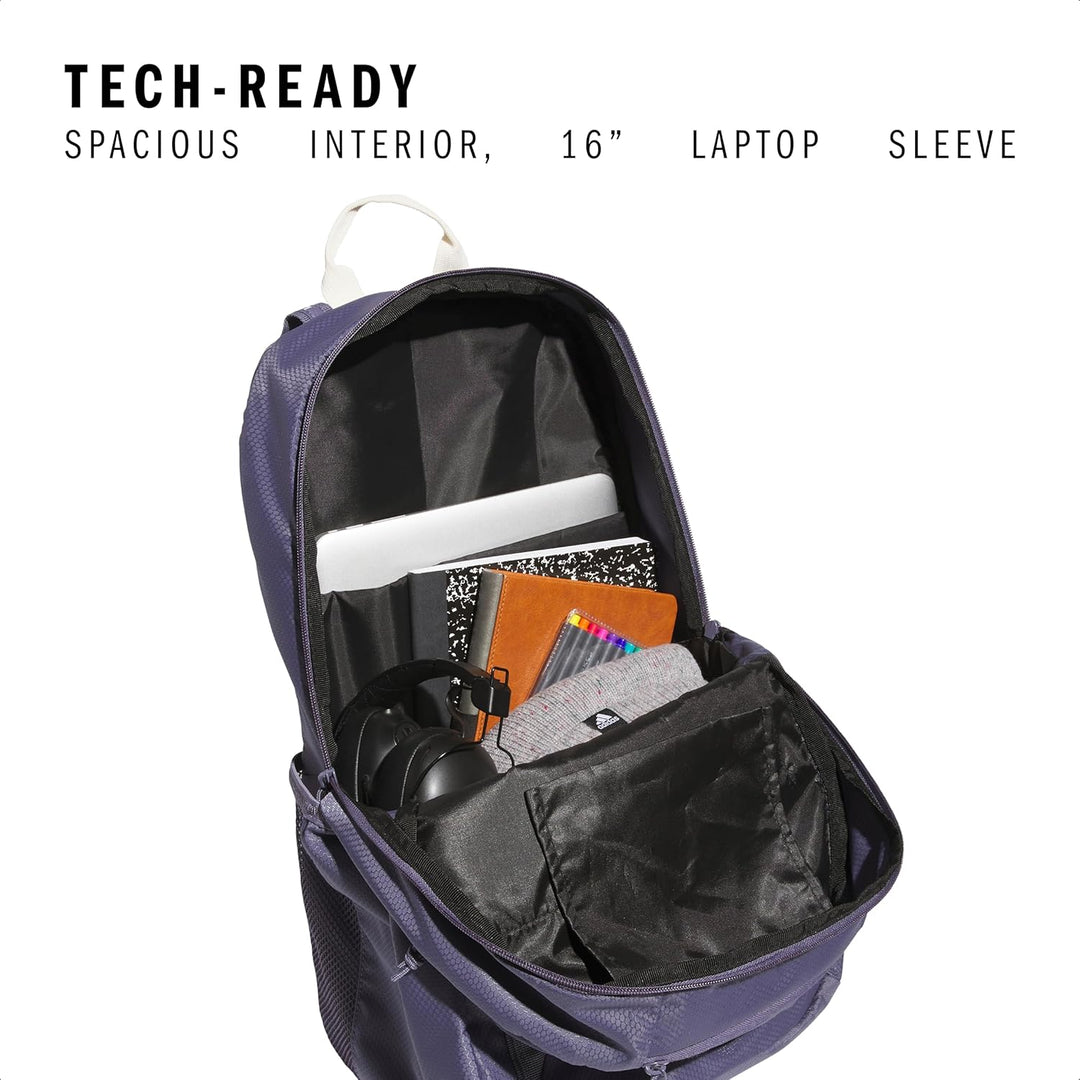Mochila adidas Excel Duradera Grande Atlética para Laptop y Libros