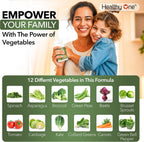 Healthy One - Suplemento de frutas y verduras, 27 superalimentos, 150 unidades (1 paquete)