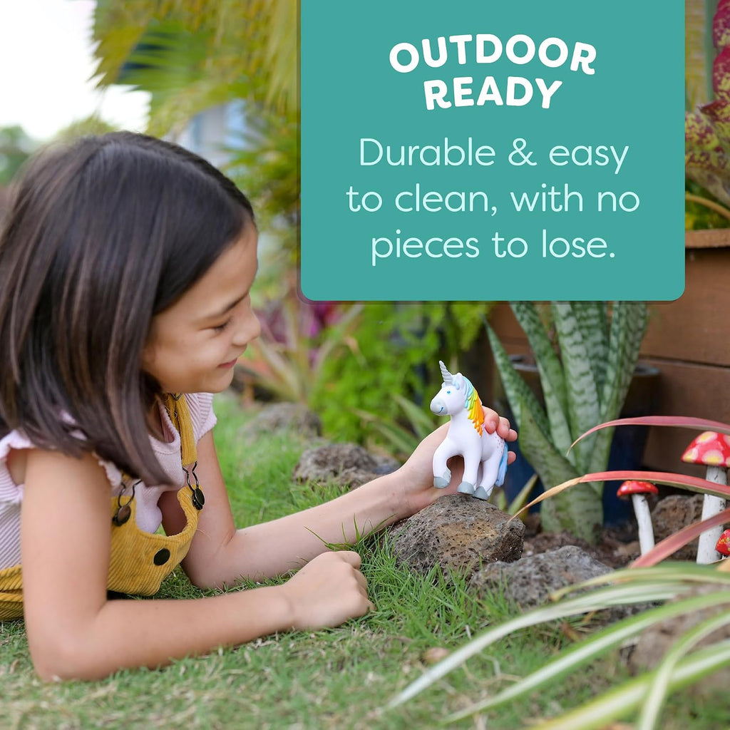 HABA Little Friends - Paquete de 5 mini animales para mayores de 3 años, compatible con figuras y juegos de Little Friends
