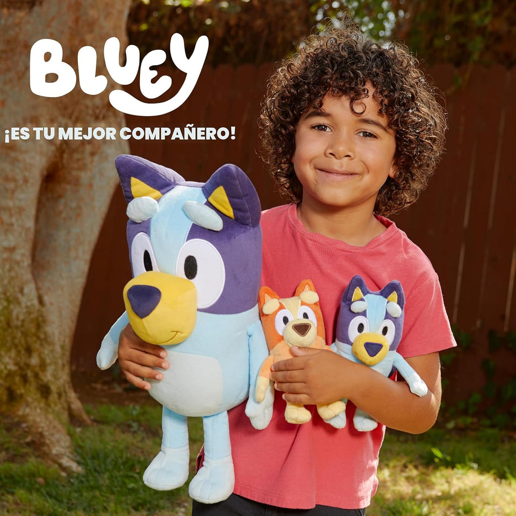 Bluey Heeler Family Stuffed Animal Set de 4, 7-8” Plush Figure Toys