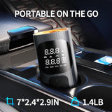 Compresor de aire portátil para inflador de neumáticos, compresor d...