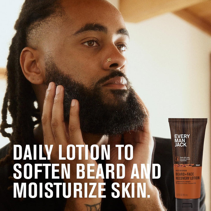 Every Man Jack Loción para Recuperación de Barba y Rostro - Hidrata...