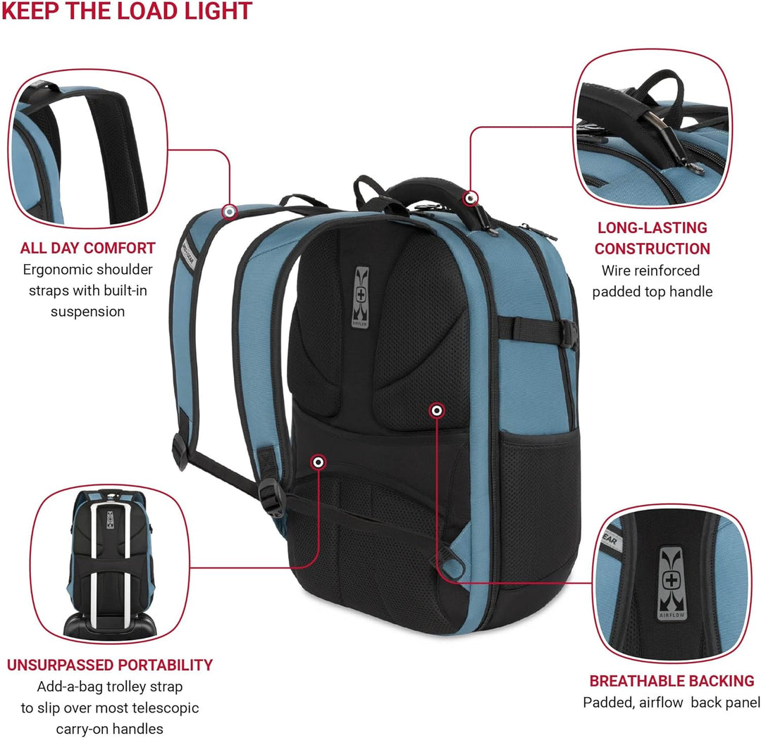 SwissGear 5358 USB ScanSmart \u2013 Mochila para portátil de 16\u20...