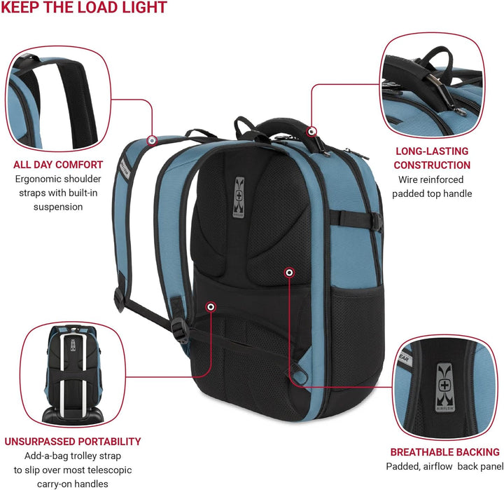 SwissGear 5358 USB ScanSmart \u2013 Mochila para portátil de 16\u20...