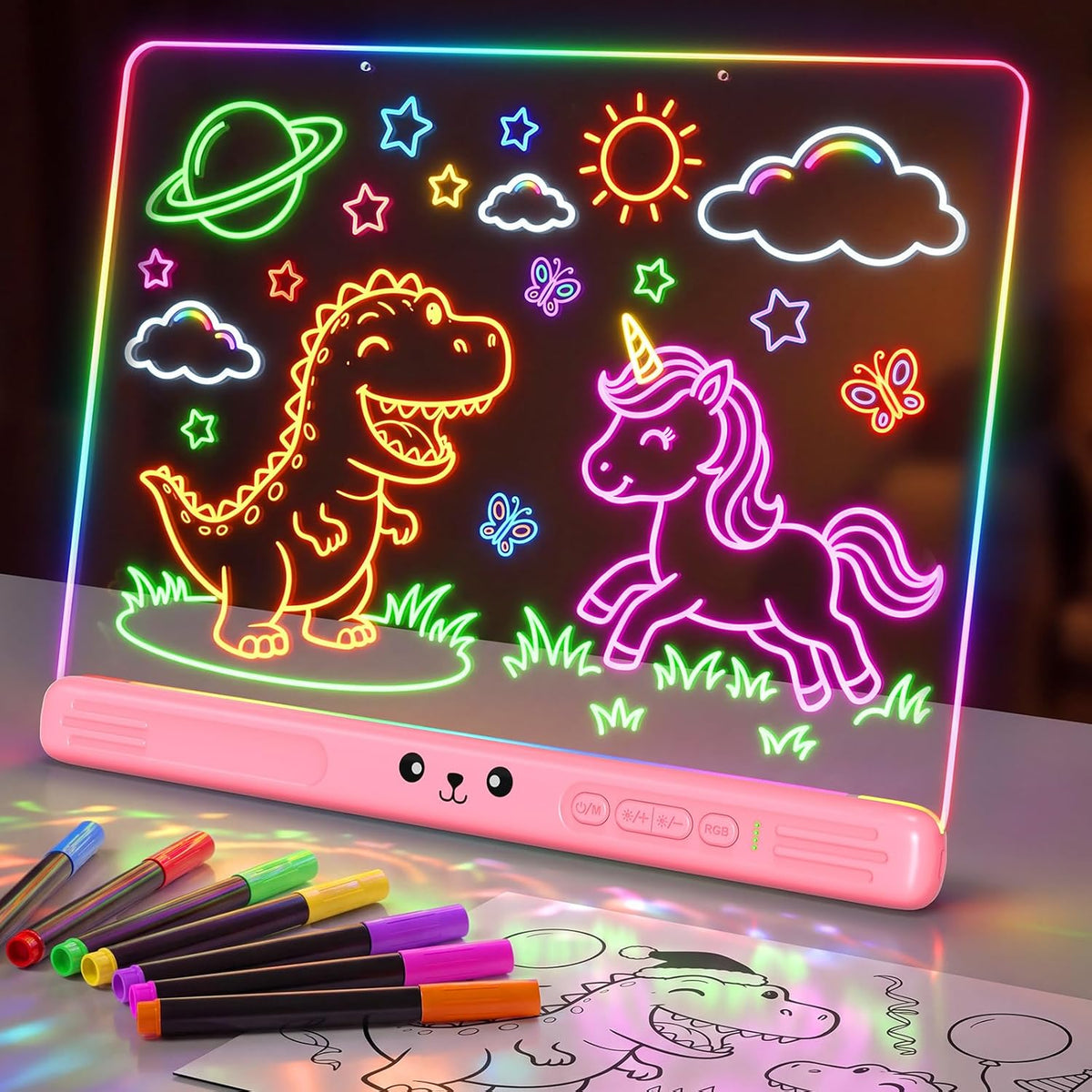 Borrar tablero de dibujo LED: 0 residuos fácil de limpiar
