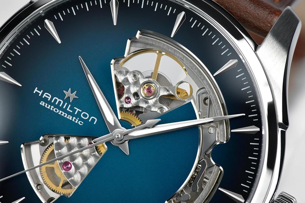 Hamilton Jazzmaster Open Heart Reloj automático para hombre, caja de 1.575