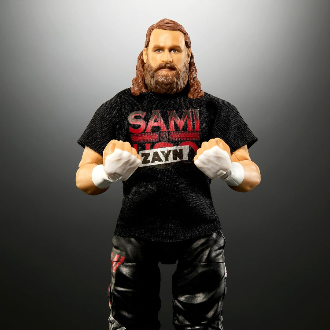 Mattel WWE Elite - Figura de acción y accesorios, serie #106 Sami Z...
