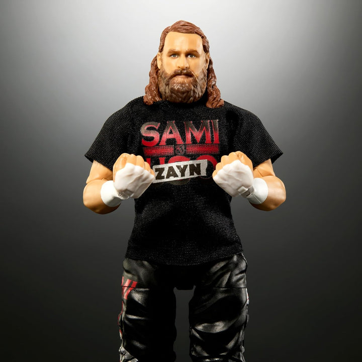 Mattel WWE Elite - Figura de acción y accesorios, serie #106 Sami Z...