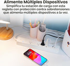 Lámpara Geeni Regleta de alimentación inteligente con protector de sobretensiones