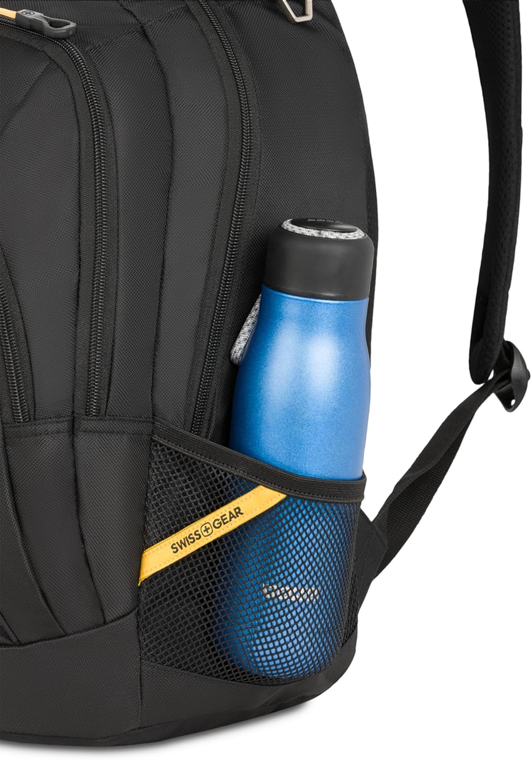 SwissGear 1186 Travel Gear Mochila Bungee Ligera, Negro\/Dorado, 17...