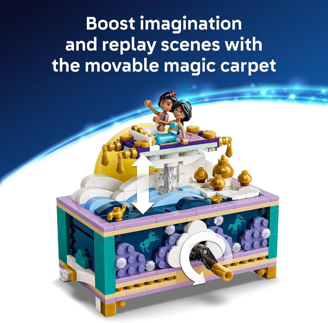 LEGO Disney Princess Joyero de Jasmine 43295 | Juguetes de construc...