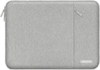 MOSISO Funda vertical de poliéster con bolsillo para laptop, Negro, 12,3 pulgadas