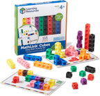 Learning Resources MathLink Cubes - Juego de actividades