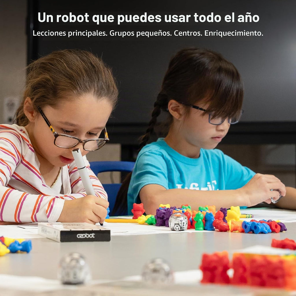 Ozobot Evo 18 Bot Classroom Kit | Edades 5-11 | Codificación STEM para escuelas