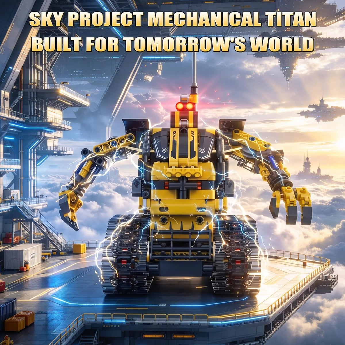 Kits de construcción de robot STEM 5 en 1 para niños de 6 a 12 años, aplicación y control remoto STEM Bulldozer Robot Juguetes de construcción para niños de 8 a 13 años