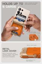 SUPCASE Paquete para funda S26 Ultra y cartera magnética