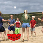 Juegoal Juego Gigante de Yard Pong al Aire Libre Set de Lanzamiento para Playa, Camping, Césped y Patio Trasero