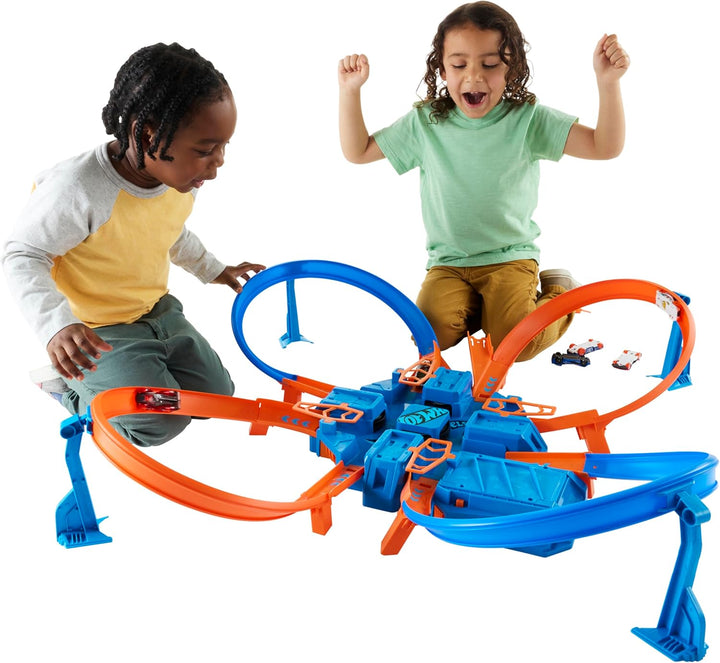 Hot Wheels Set de pista Criss Cross Crash [Exclusivo de Amazon]