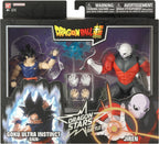 Dragon Stars Series - Dragon Ball Super - Set de figuras, Goku Ultra Instinto Signo Vs Jiren