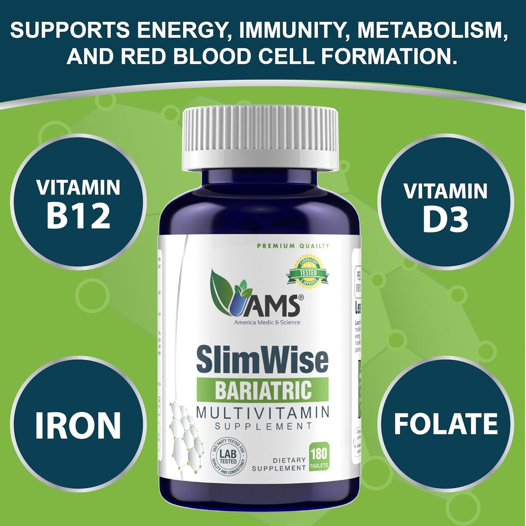America Medic and Science SlimWise Bariatric Multivitamin 180ct \u2...