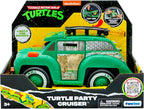 Teenage Mutant Ninja Turtles, Turtle Party Cruiser con luces y sonidos, estilo vintage, juego interactivo, a partir de 3 años