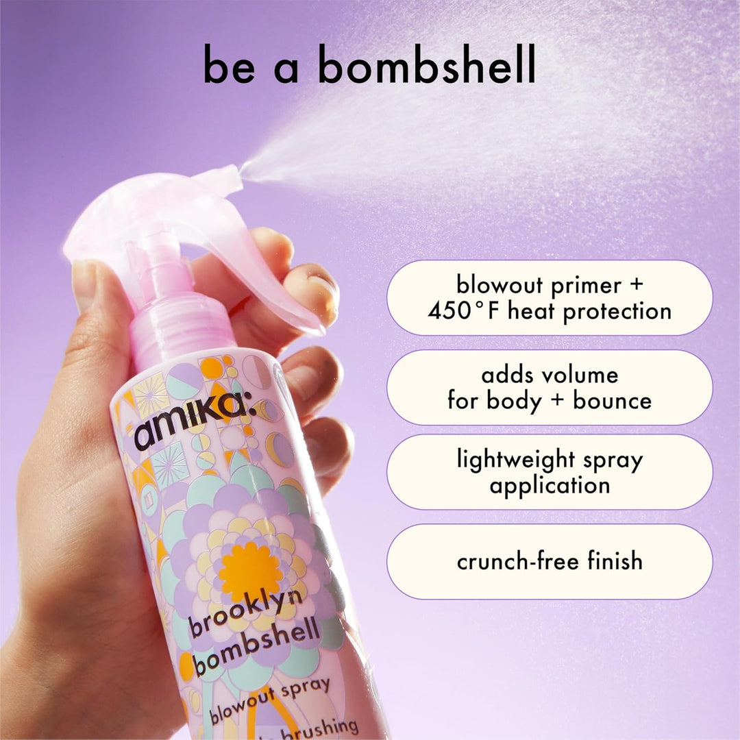 Amika brooklyn bombshell blowout spray