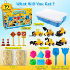 Sensory Bin Construction Kit con Sensory Sand