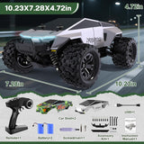 Cheffun Coche RC Rápido para Adultos, Escala 1:18 Camión Monstruo R...
