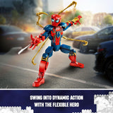 LEGO Marvel Iron Spider-Man - Figura de construcción para